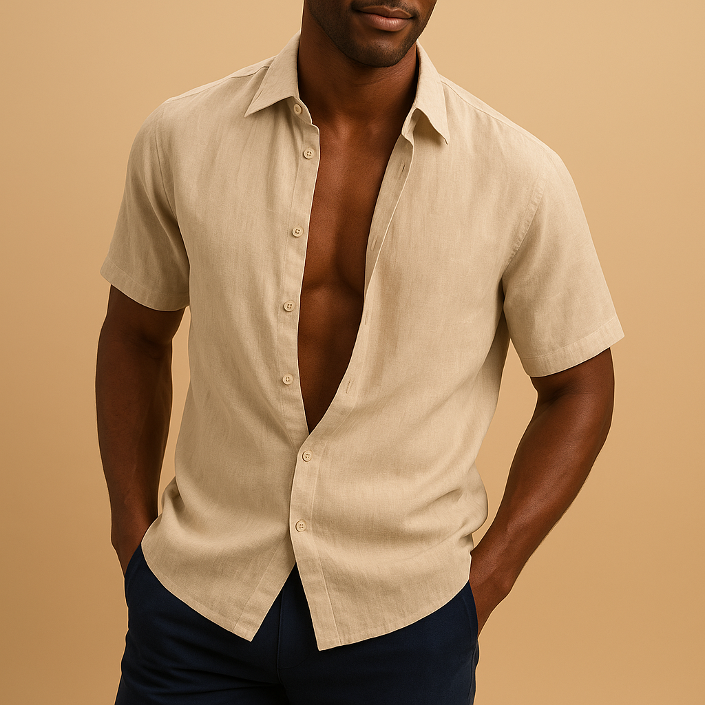 Olivier - Men’s Shirt with Breathable Comfort