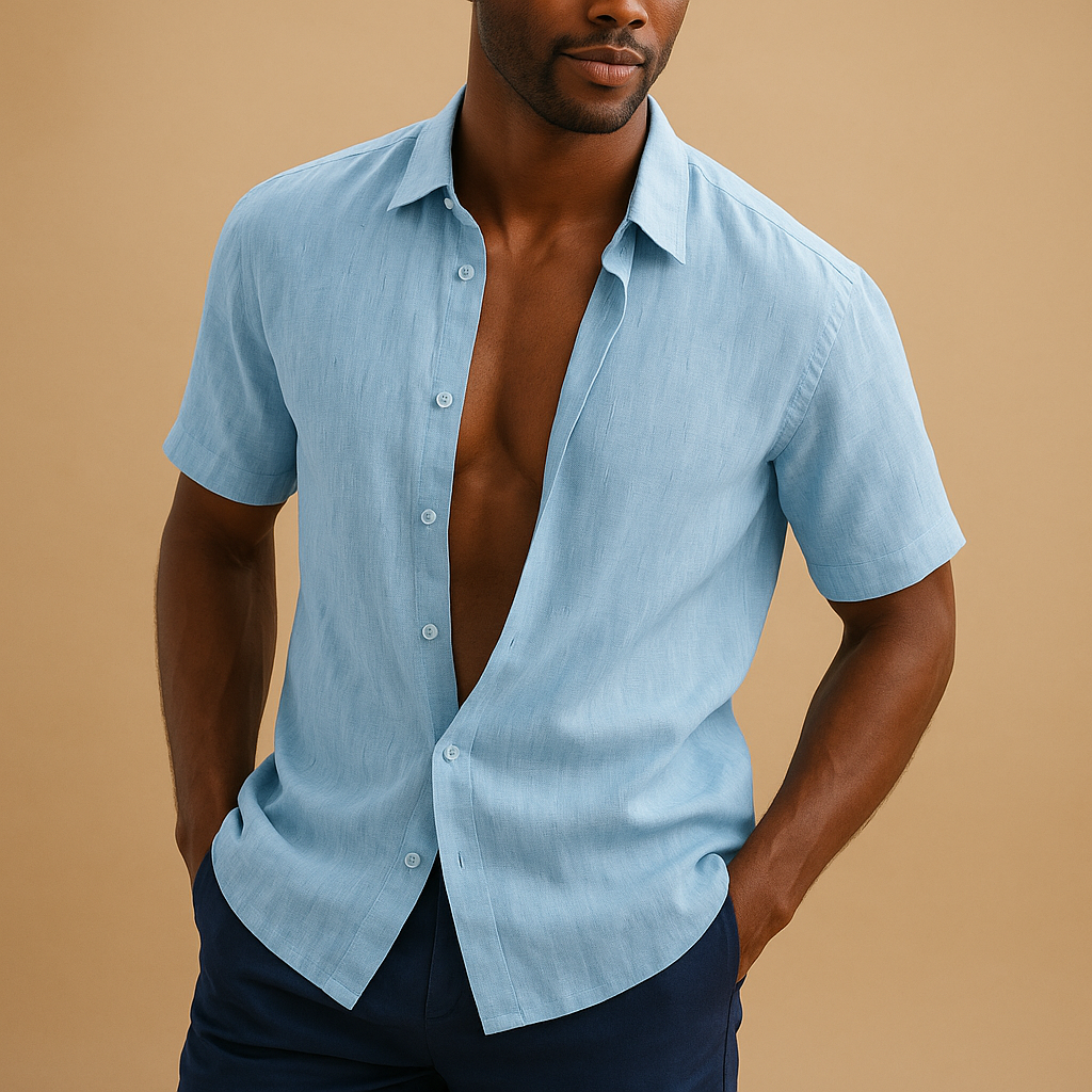 Olivier - Men’s Shirt with Breathable Comfort
