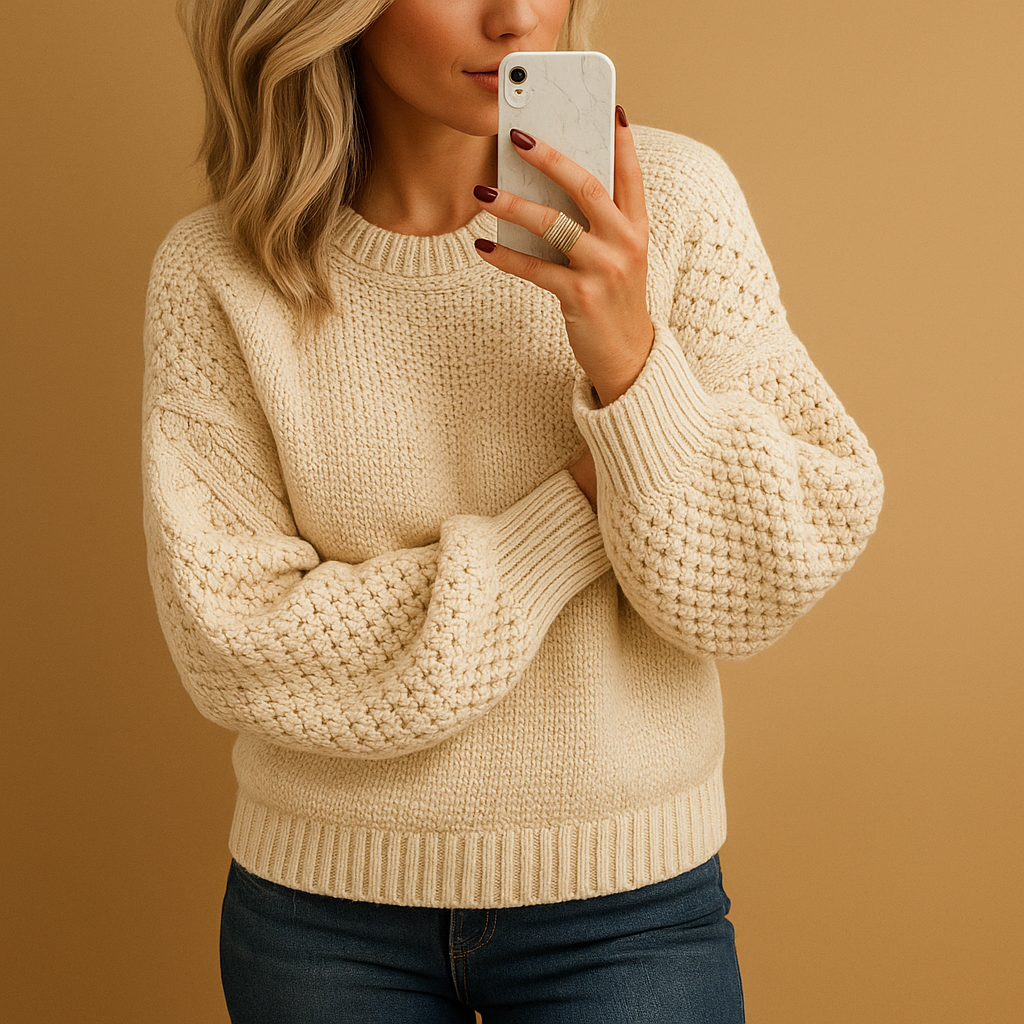 Isabelle - Elegant warm women’s sweater with comfortable fit