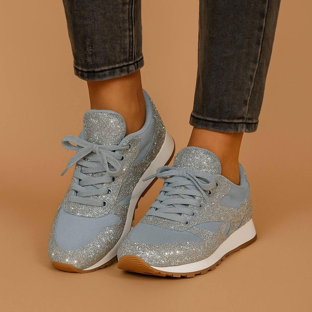 Mira - Glitter Sneakers with Sequins for Women