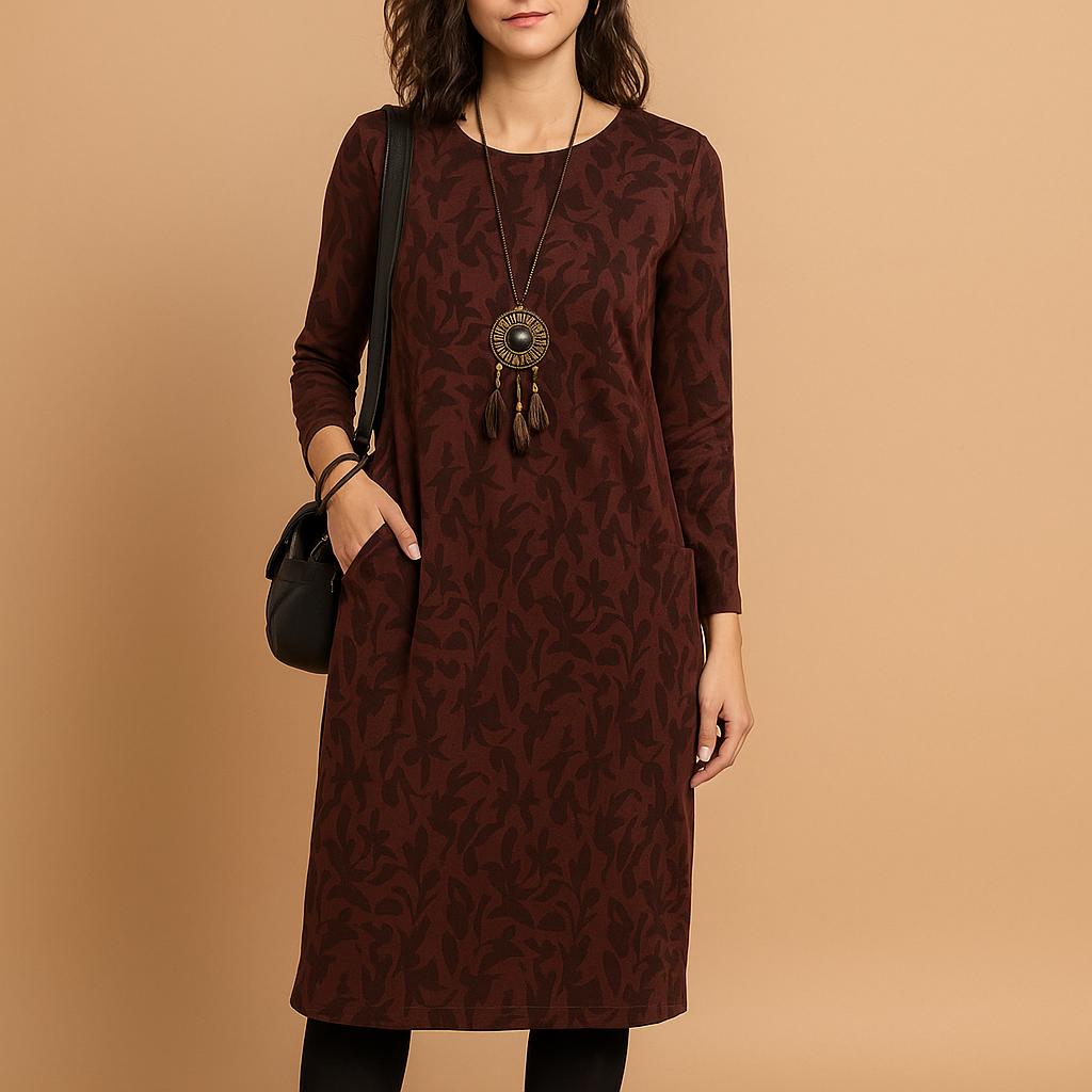 Vivienne - Long Dress with Comfortable Fit and Timeless Style for Women