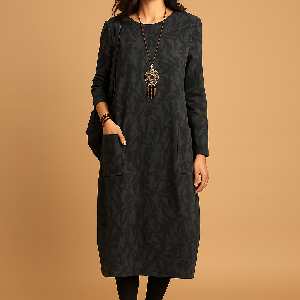 Vivienne - Long Dress with Comfortable Fit and Timeless Style for Women