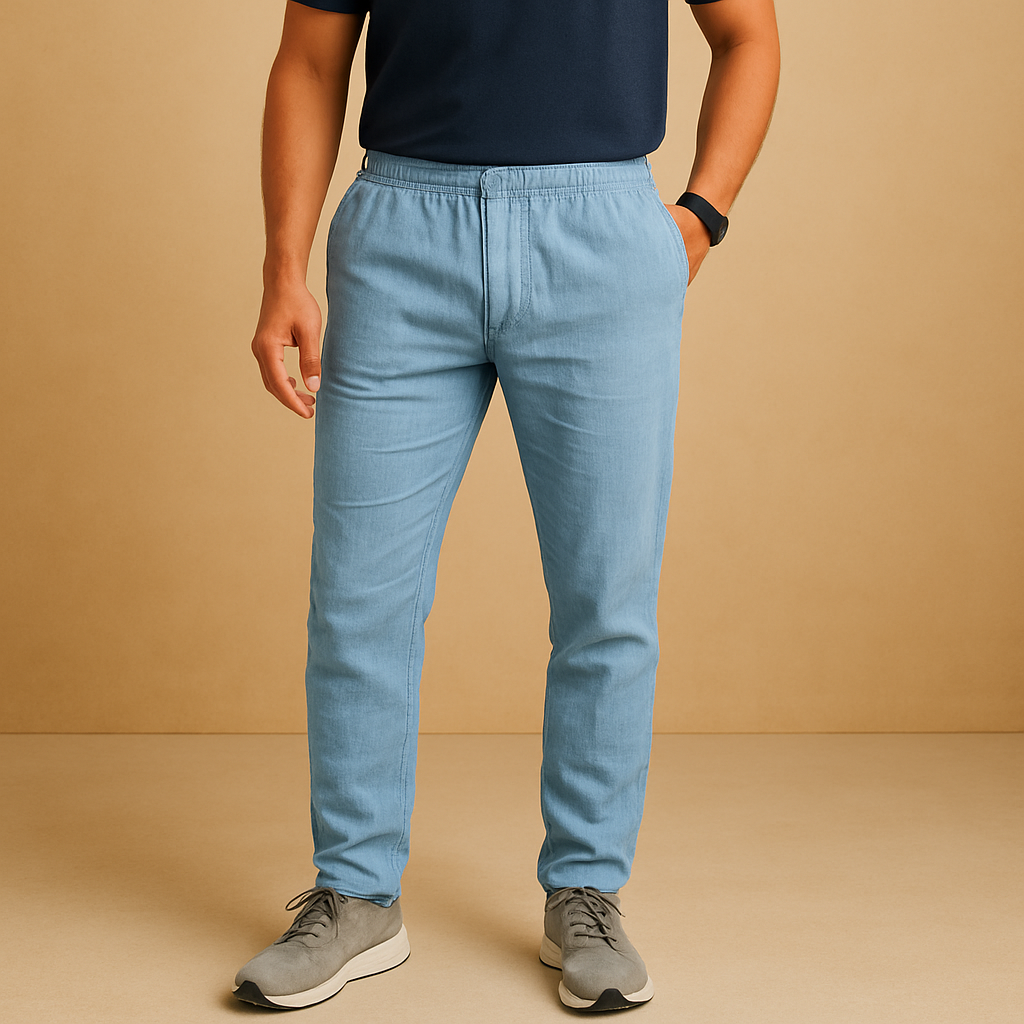 Charles - Lightweight Trousers with a Relaxed Fit for Men