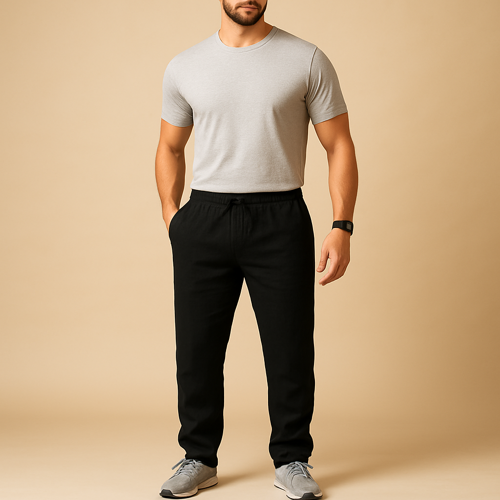 Charles - Lightweight Trousers with a Relaxed Fit for Men