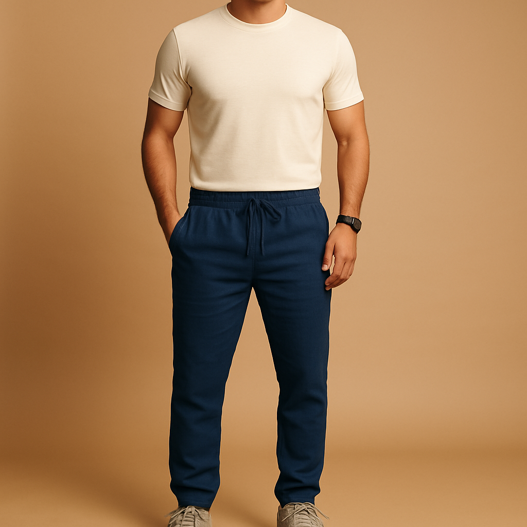Charles - Lightweight Trousers with a Relaxed Fit for Men