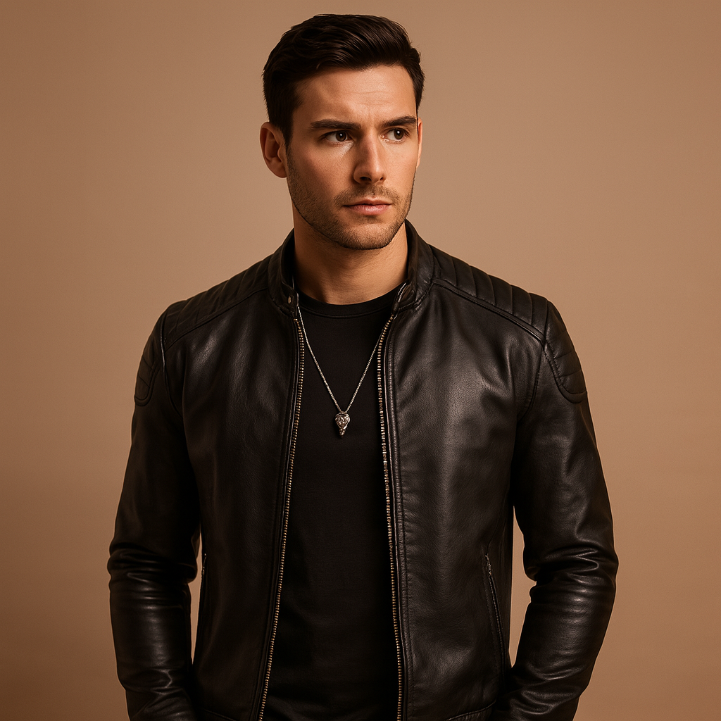 Oliver - Luxury Biker Jacket for Men