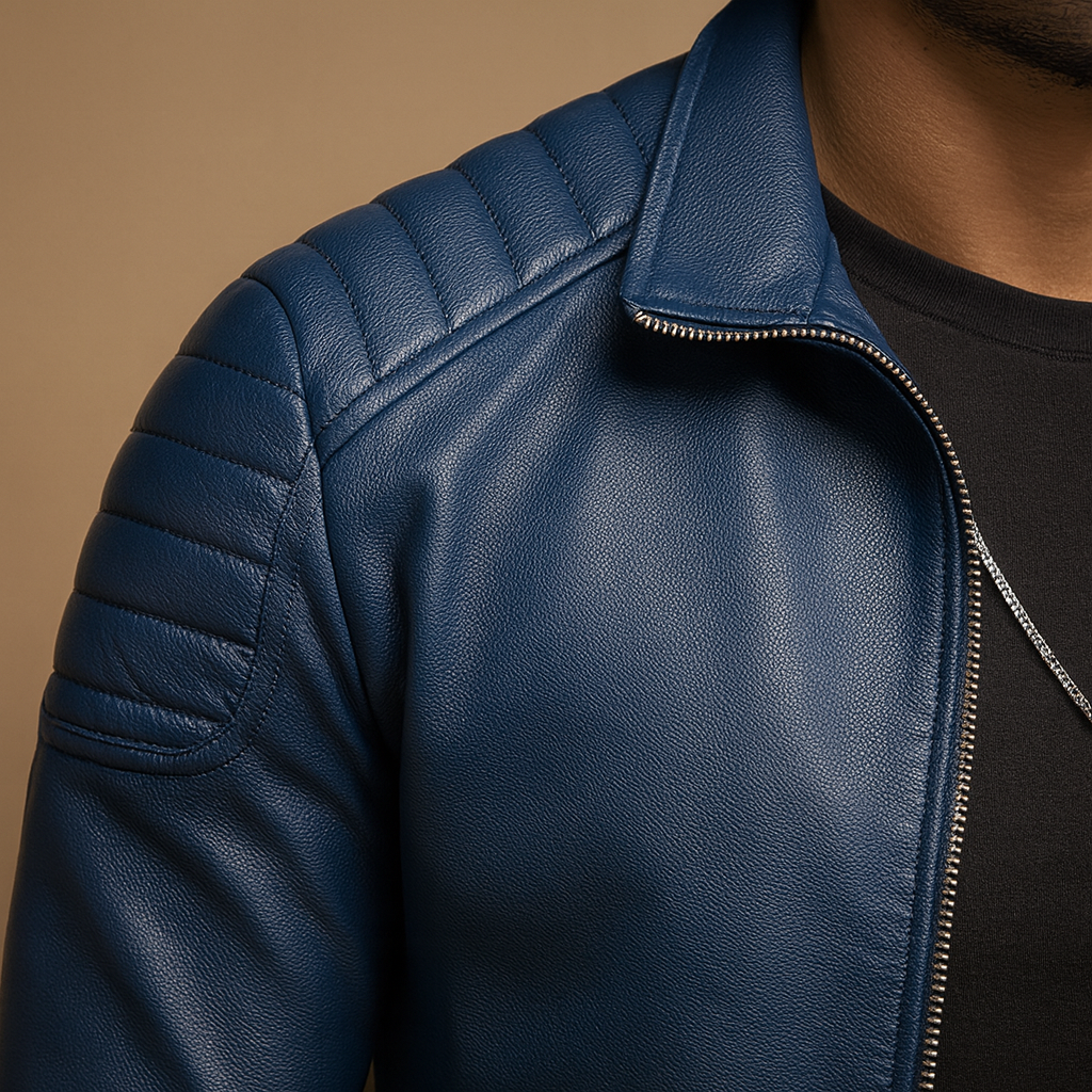 Oliver - Luxury Biker Jacket for Men