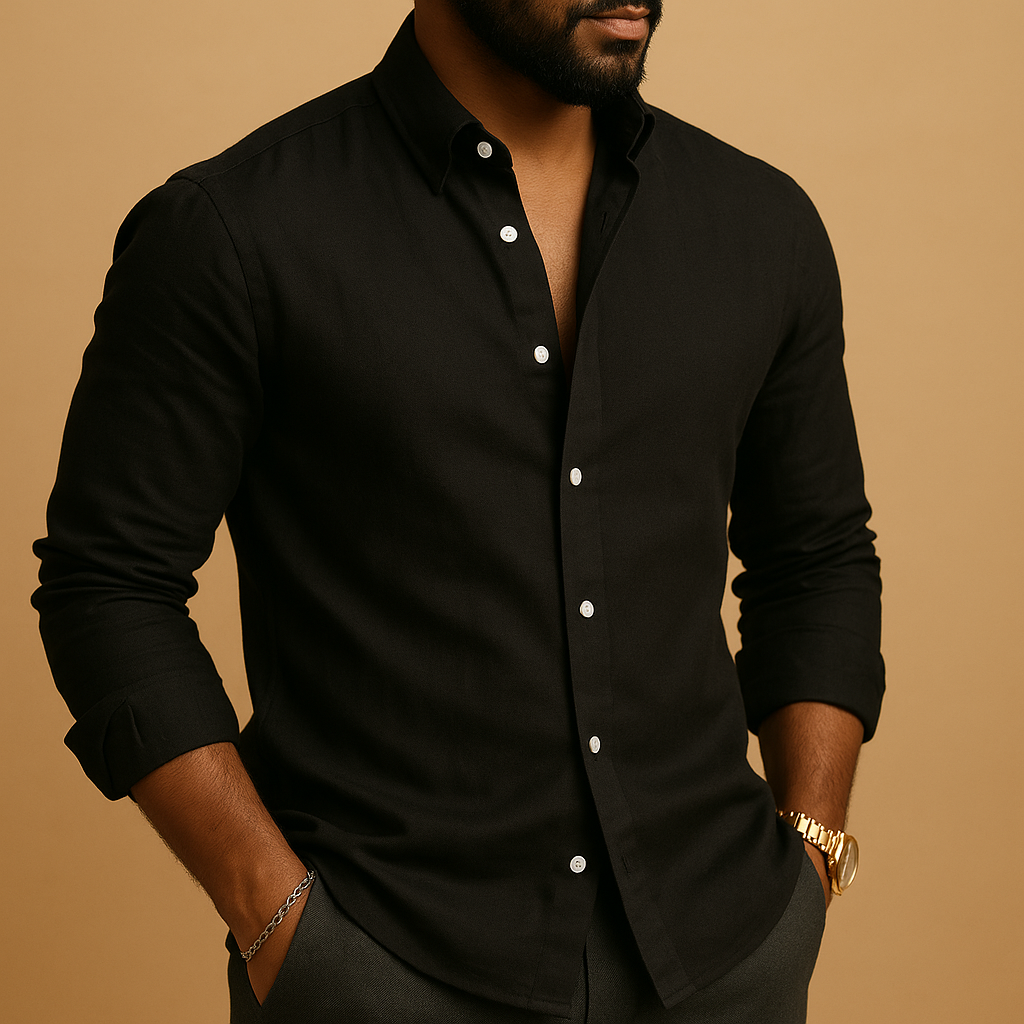 Olivier - Men’s Shirt with Breathable Comfort