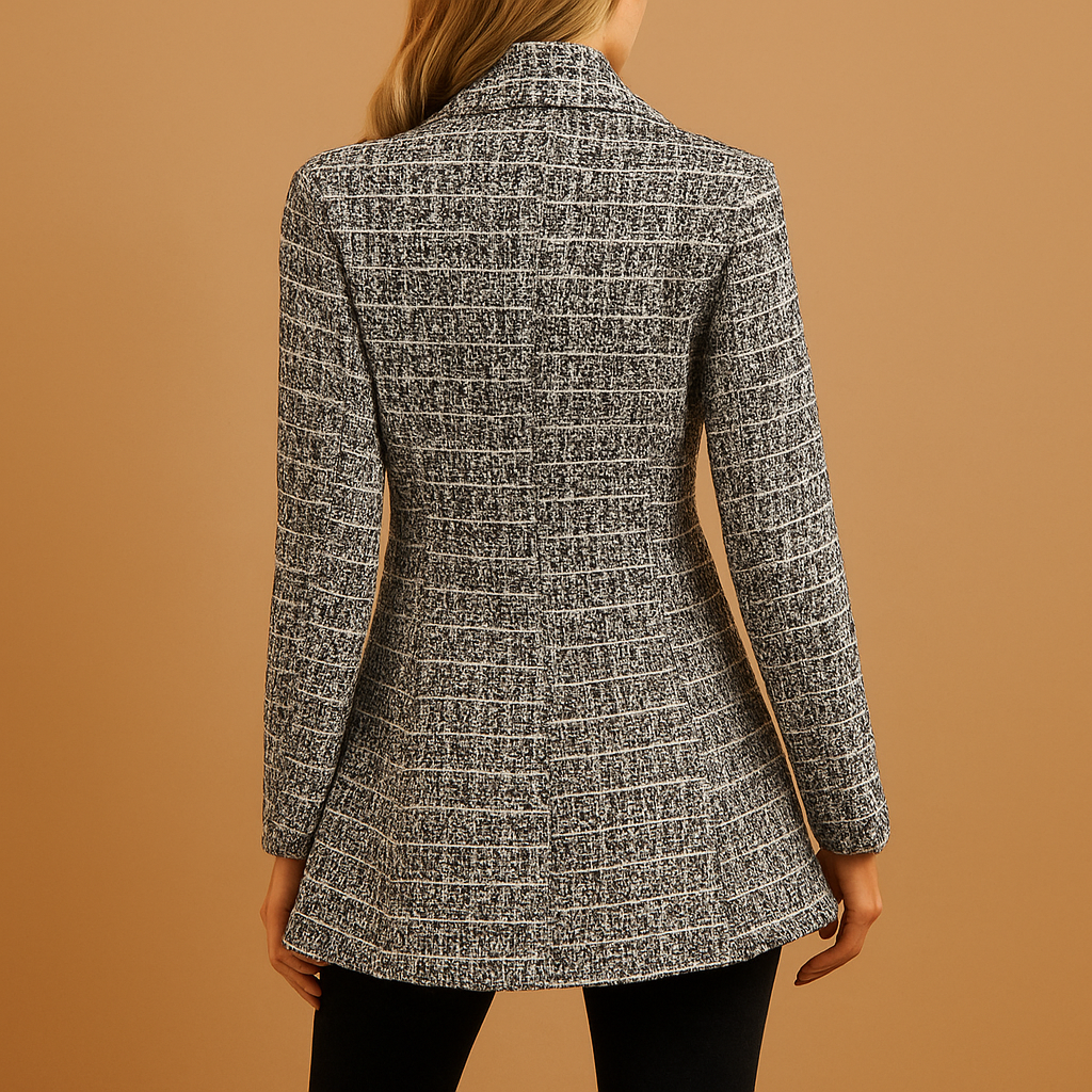 Elena - Checked Blazer with a Tailored  Fit for Women