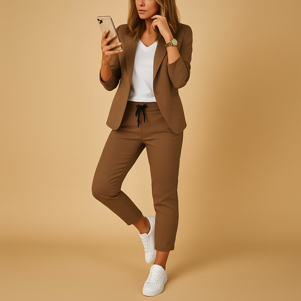Amélie - Tailored Blazer and Trouser Set for Women