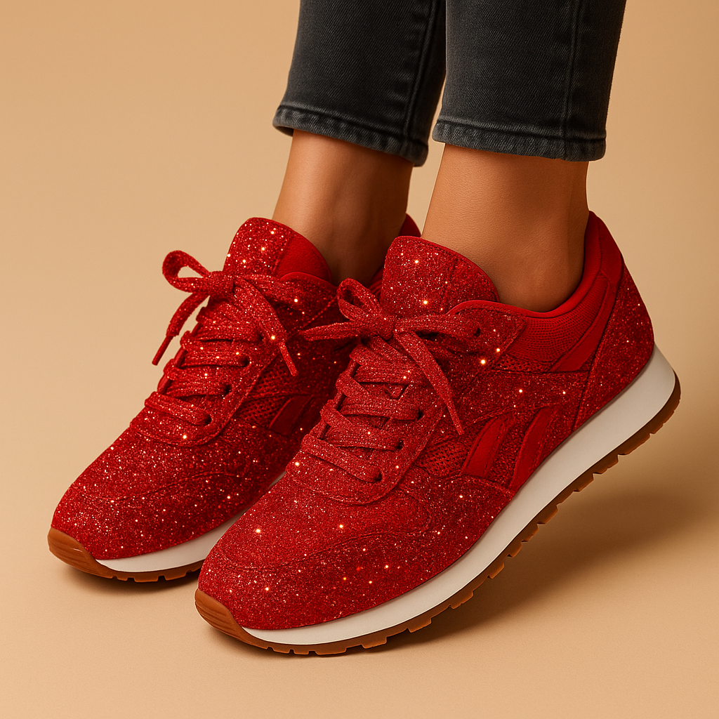 Mira - Glitter Sneakers with Sequins for Women