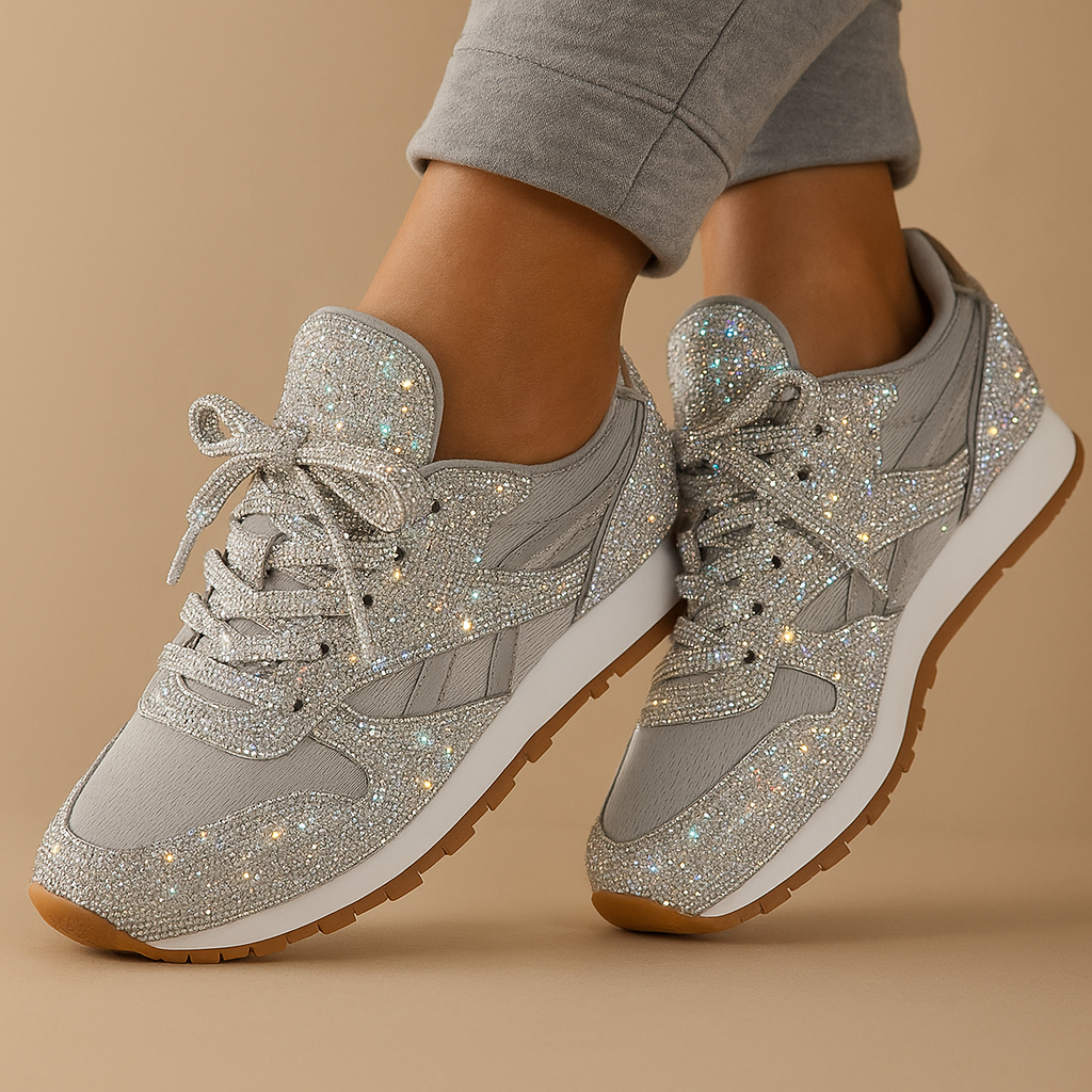 Mira - Glitter Sneakers with Sequins for Women