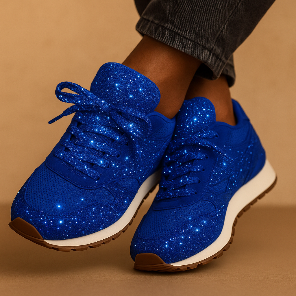 Mira - Glitter Sneakers with Sequins for Women