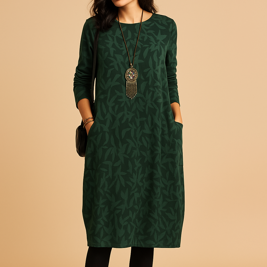Vivienne - Long Dress with Comfortable Fit and Timeless Style for Women
