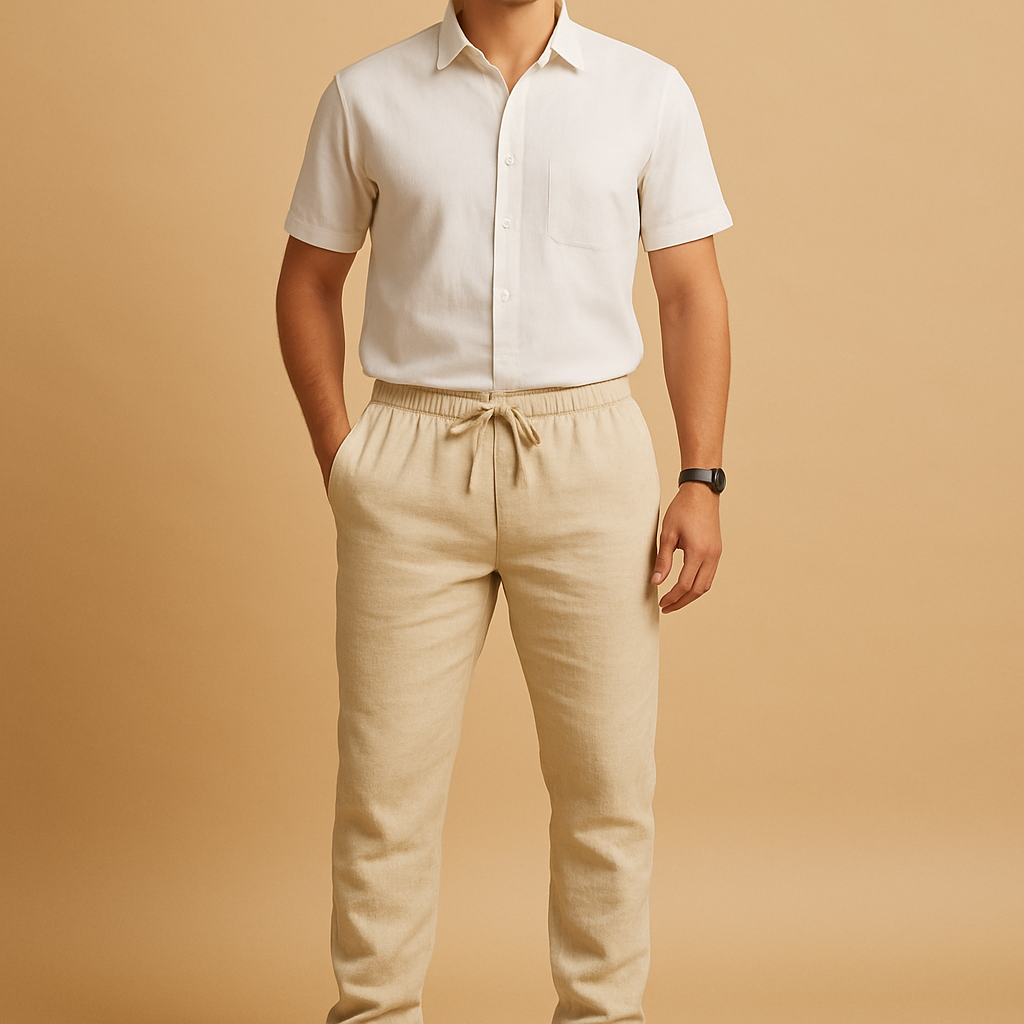 Charles - Lightweight Trousers with a Relaxed Fit for Men